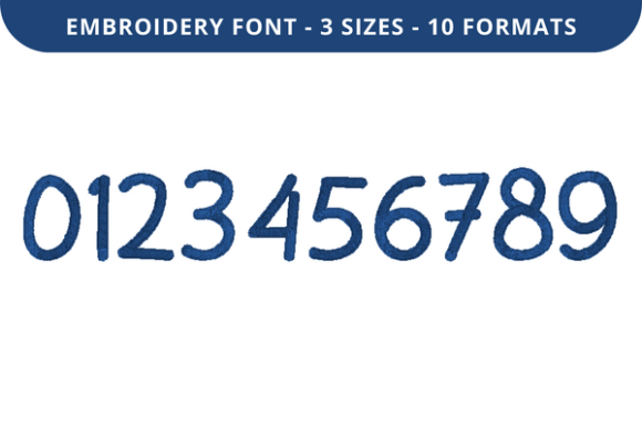 Kindred Font 0 to 9 Review